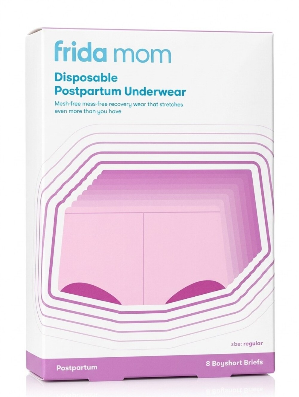 Frida Mom Disposable Postpartum Underwear - Pink